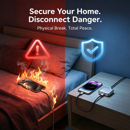 PhoneGuard™ - Smart Disconnect AI Charger