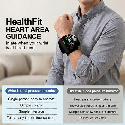 Healthfit™ - Wrist Blood Pressure Monitor