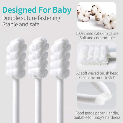 Baby Oral Cleaning Gauze Sticks