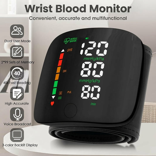 Healthfit™ - Wrist Blood Pressure Monitor