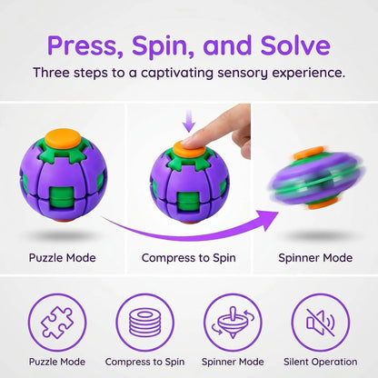 Orbix™ - 3D Spinning Fidget Toy