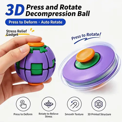 Orbix™ - 3D Spinning Fidget Toy