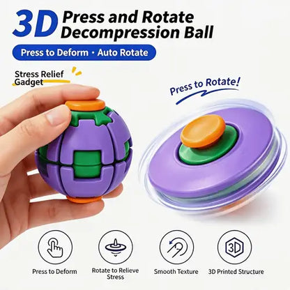 Orbix™ - 3D Spinning Fidget Toy