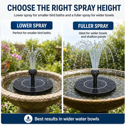 DIY Solar Powered Water Fountain