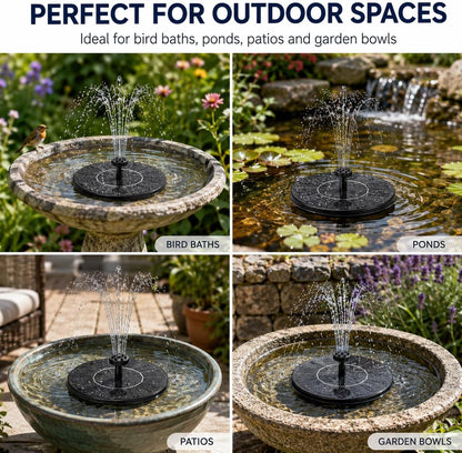 DIY Solar Powered Water Fountain