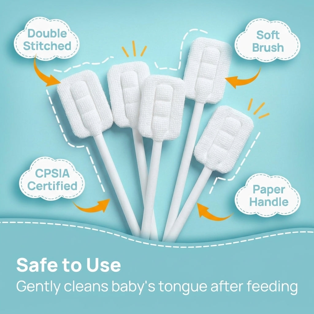 Baby Oral Cleaning Gauze Sticks