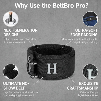 FlexBelt™ - Buckle-Free Hook Belt
