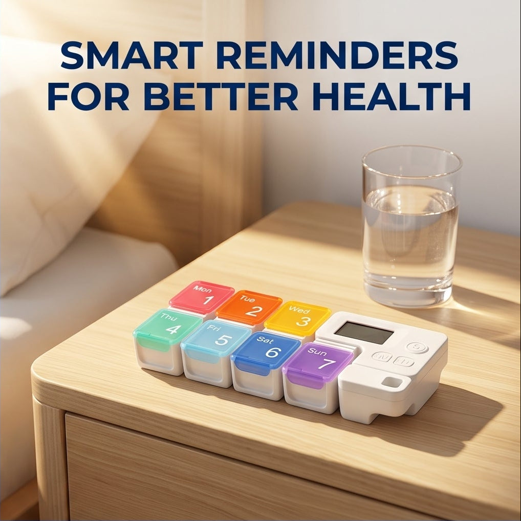 HealthPro™ - Pill Organizer With Alarm