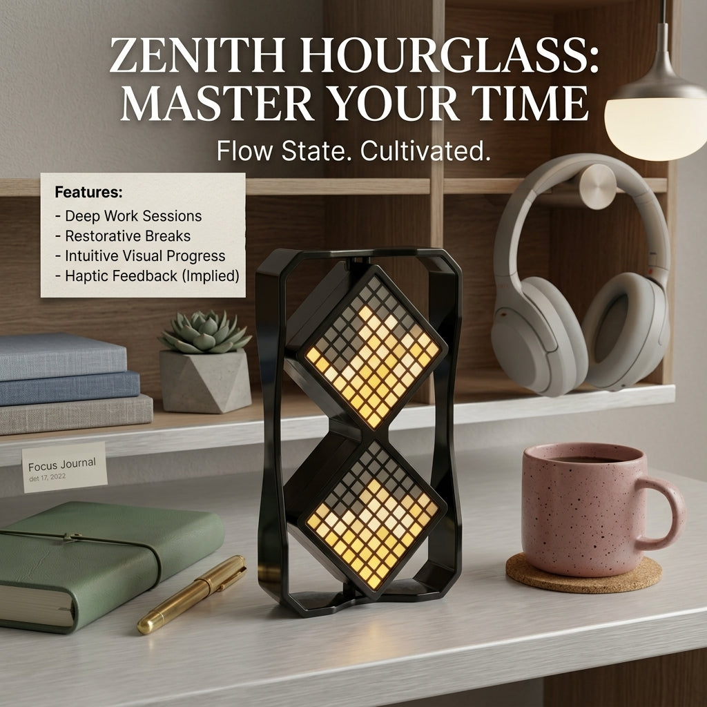 GravityLoop™ - Digital Pixel Hourglass