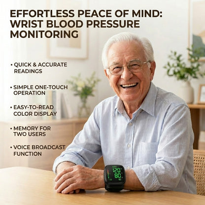 Healthfit™ - Wrist Blood Pressure Monitor