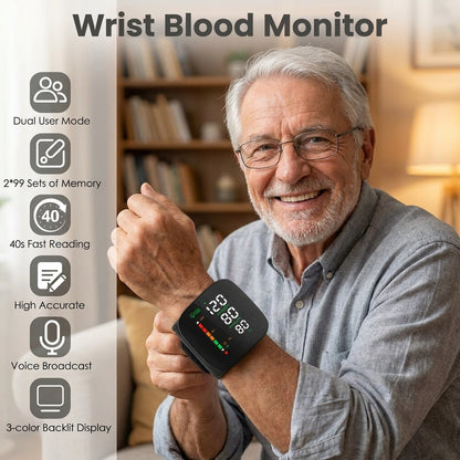 Healthfit™ - Wrist Blood Pressure Monitor