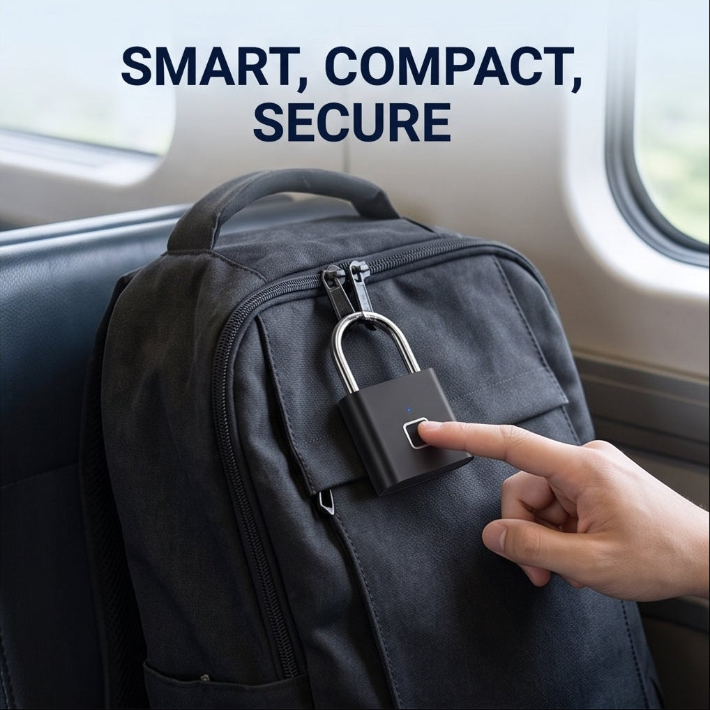 IronGuard™ - Smart Fingerprint Padlock