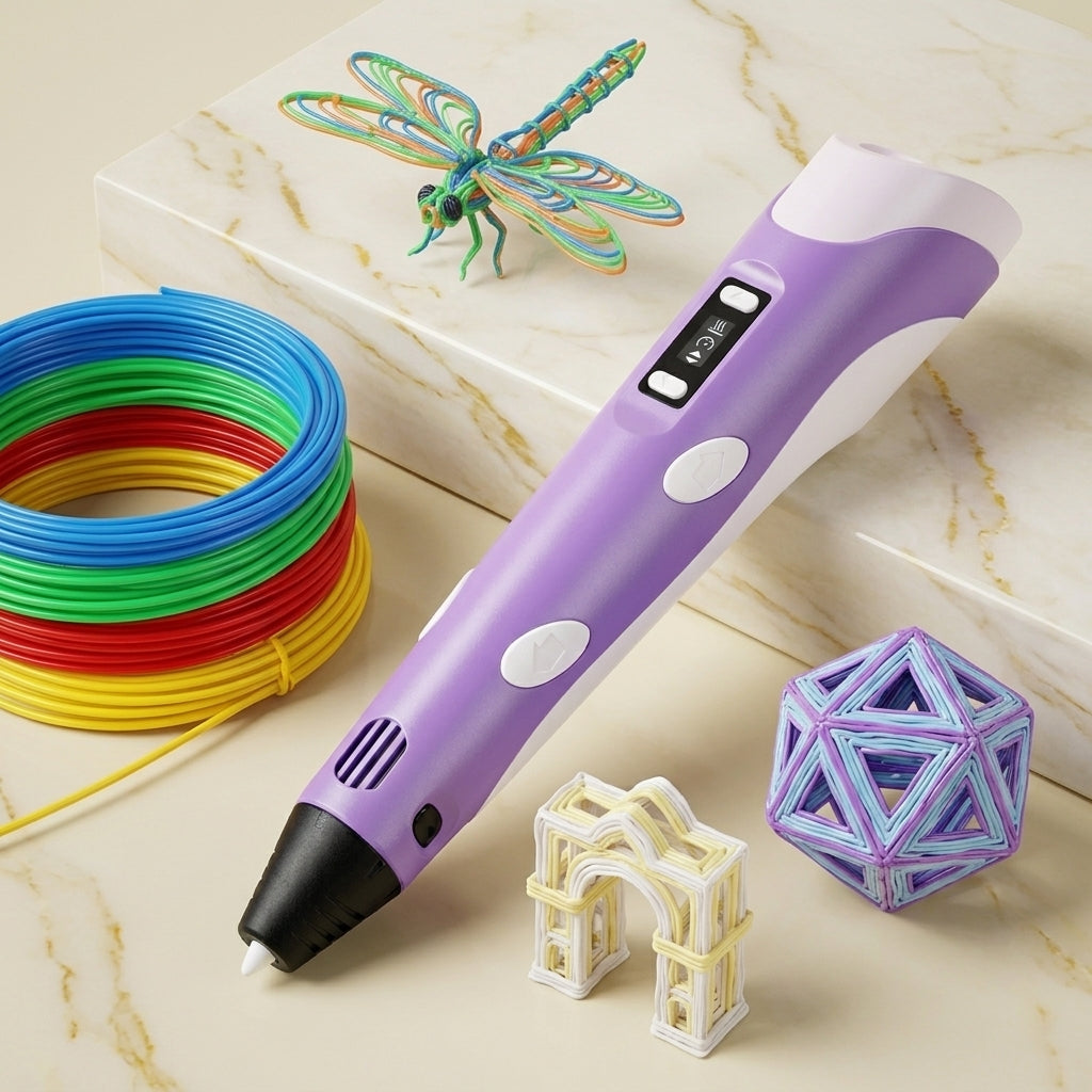 DoodleFun™ - 3D Printing Pen With Filaments