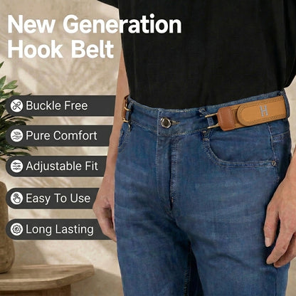 FlexBelt™ - Buckle-Free Hook Belt
