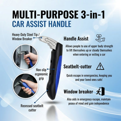 3 in 1 Multi-Functional Car Assist Handle
