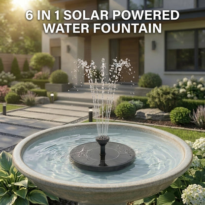 DIY Solar Powered Water Fountain