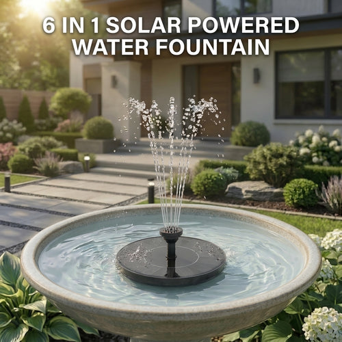 DIY Solar Powered Water Fountain