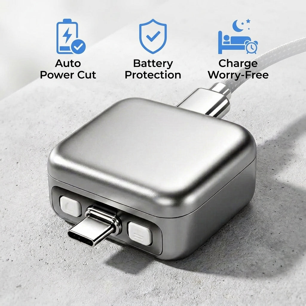 PhoneGuard™ - Smart Disconnect AI Charger