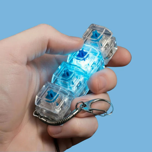 LED Fidget Keychain